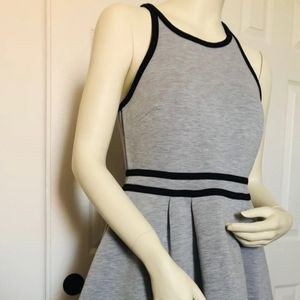 Mossimo‎ gray skater dress size M